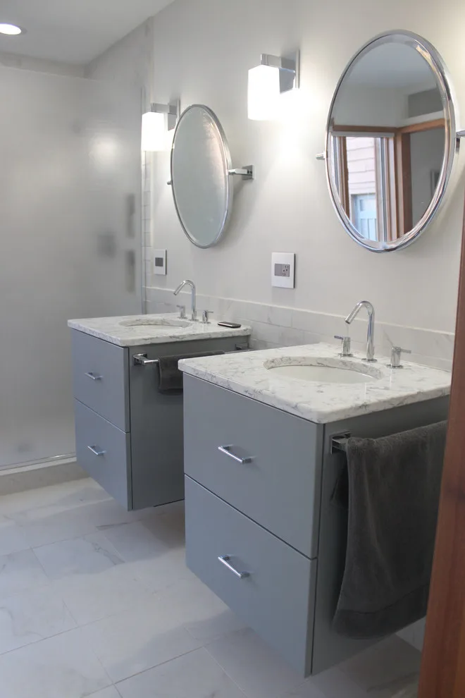 Tranquil and Modern Master Bathroom by Studio H2O/PSC Distribution - Photo 4