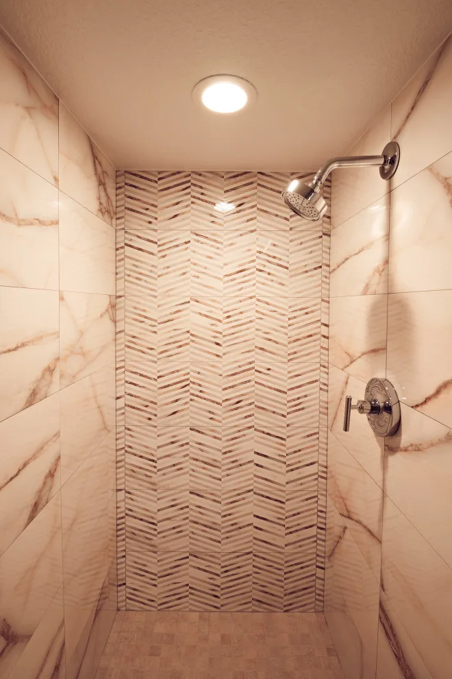 Elegant Guest Bathroom by La Costa Cabinets & Design - Photo 9