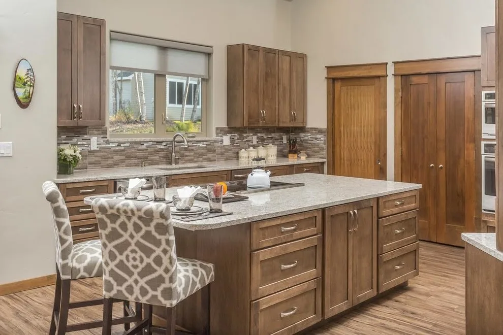 Rustic Kitchen in South Anchorage by Classic Floors & Design - Photo 4