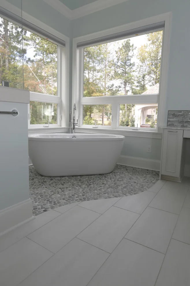 Serene Spa-Inspired Master Bathroom by Margaret Volney Designs, LLC - Photo 14