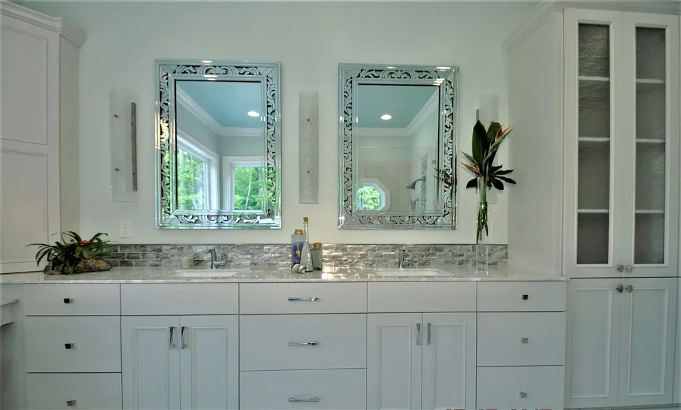 Serene Spa-Inspired Master Bathroom by Margaret Volney Designs, LLC - Photo 19