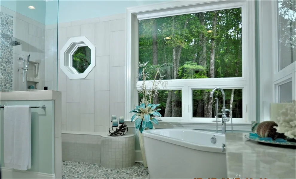 Serene Spa-Inspired Master Bathroom by Margaret Volney Designs, LLC - Photo 3