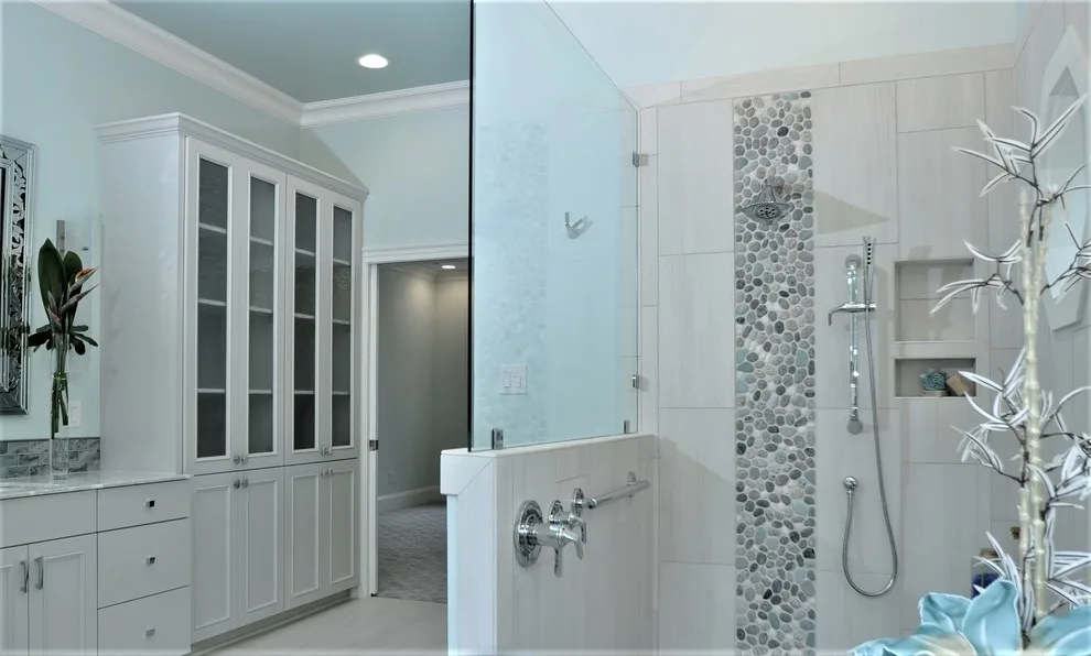 Serene Spa-Inspired Master Bathroom by Margaret Volney Designs, LLC - Photo 6