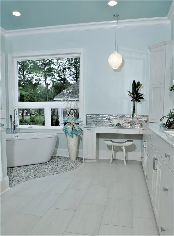 Serene Spa-Inspired Master Bathroom by Margaret Volney Designs, LLC - Photo 15