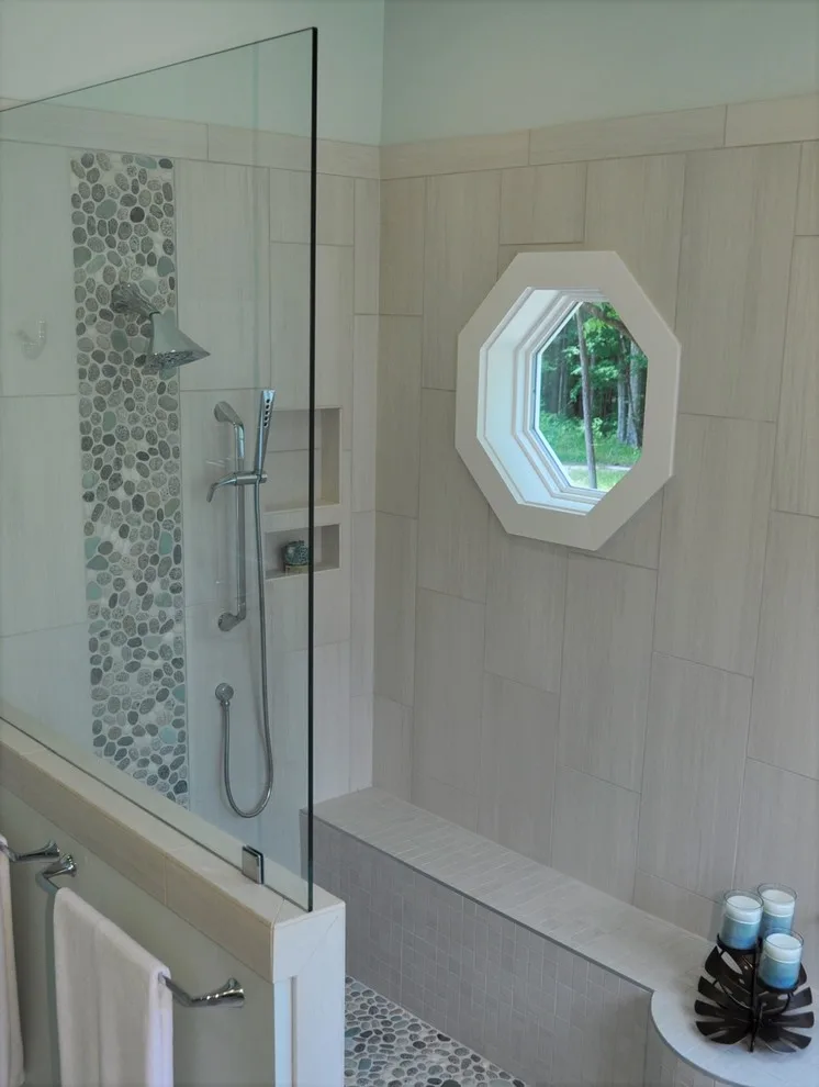 Serene Spa-Inspired Master Bathroom by Margaret Volney Designs, LLC - Photo 2