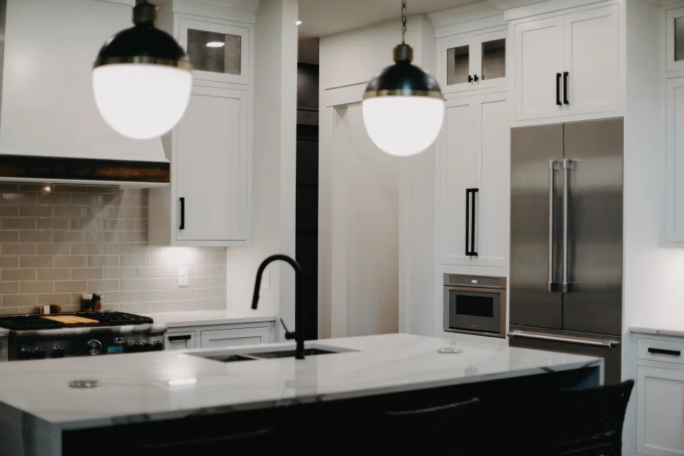 Spacious Open Kitchen and Dining Area by Corvin's Floor Coverings & Cabinetry - Photo 4