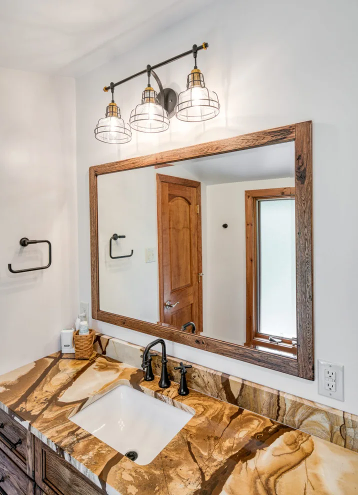 Elegant Stone Walk-In Shower by Excel Remodeling - Photo 5