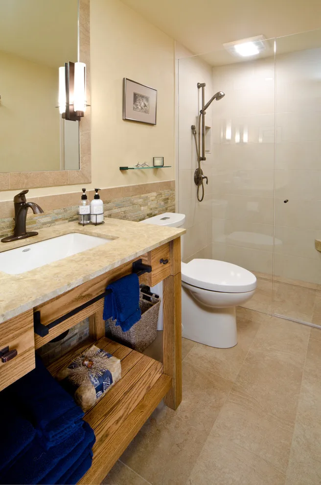 Sunriver Bathroom Renovation by Kathleen Donohue, Neil Kelly Co. - Photo 3