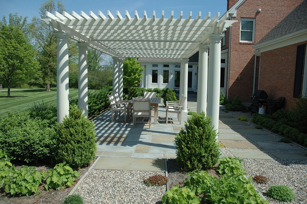 Pergola and Formal Gardens by Land Architects, Inc. - Photo 2