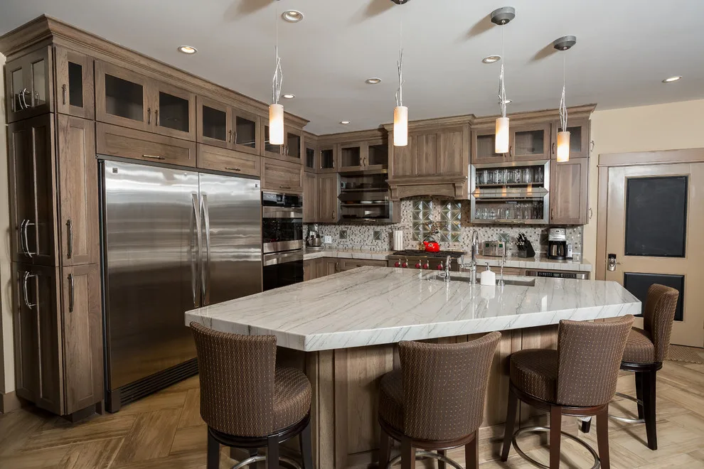 Contemporary Waverly Kitchen Design by Mariotti Building Products - Photo 11
