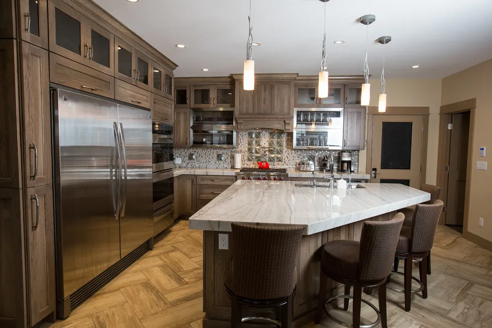 Contemporary Waverly Kitchen Design by Mariotti Building Products - Photo 4