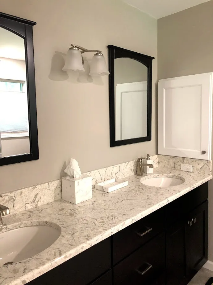 Monochrome - Winchester - Main Bath by Designs By Karen - Photo 6