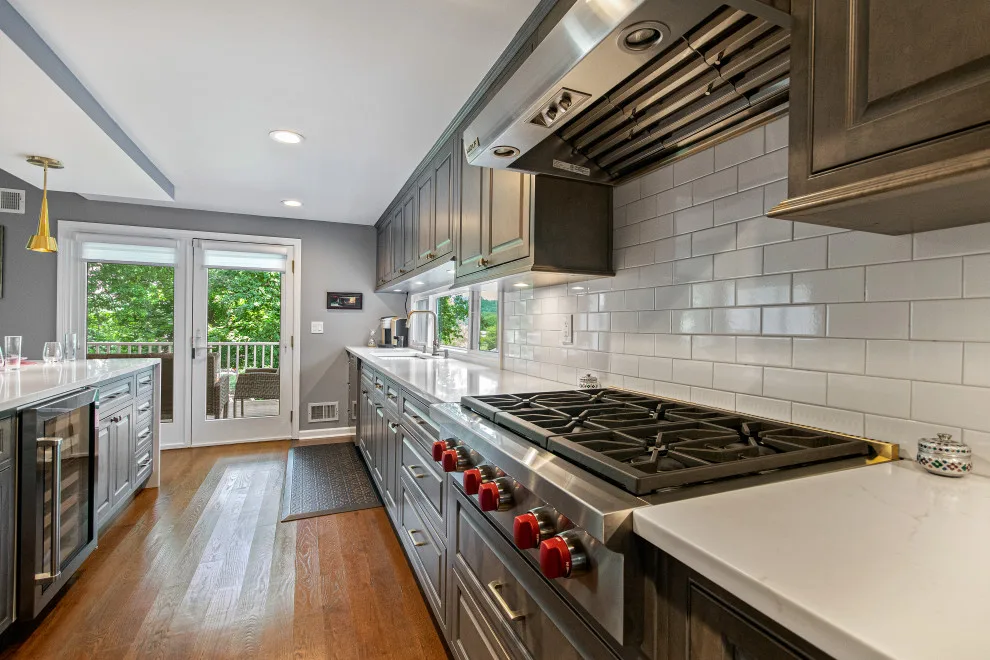 Classic Inset Galley Kitchen in Clifton, NJ by NJ Kitchens And Baths - Photo 3