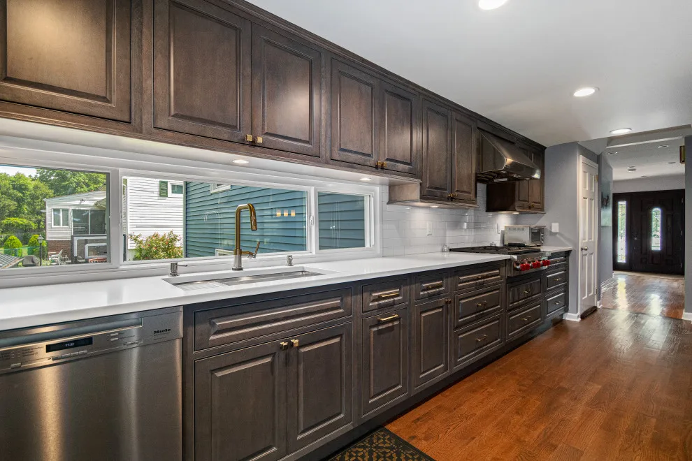 Classic Inset Galley Kitchen in Clifton, NJ by NJ Kitchens And Baths - Photo 7