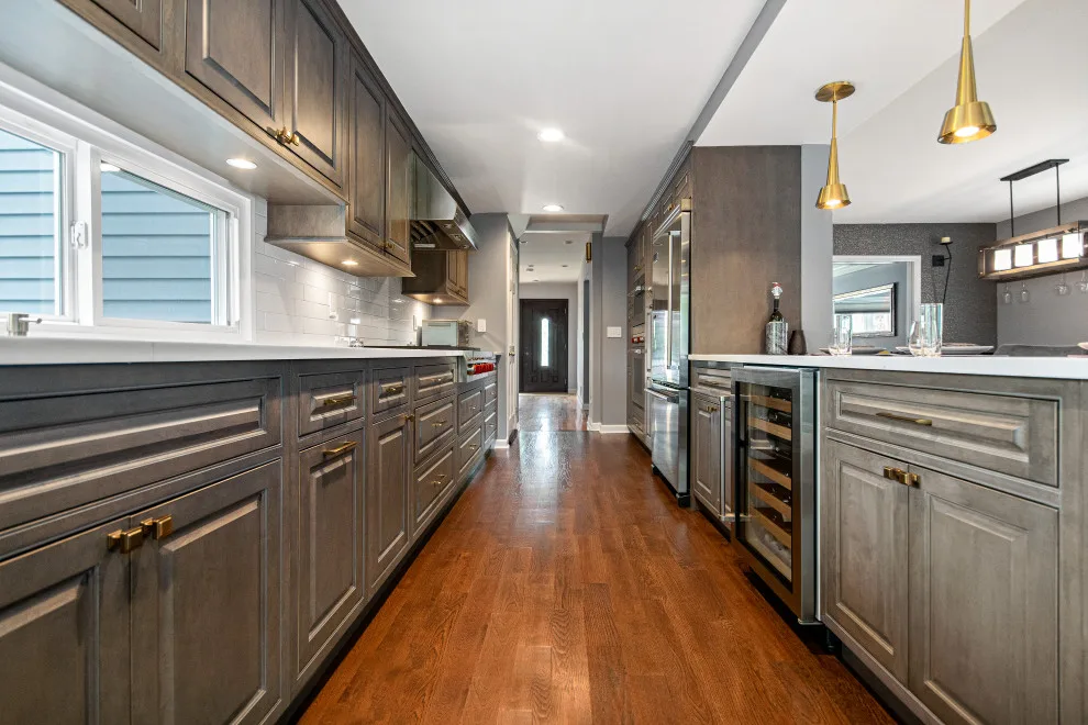 Classic Inset Galley Kitchen in Clifton, NJ by NJ Kitchens And Baths - Photo 5