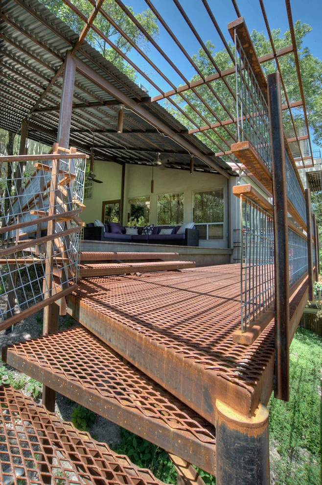 northwest austin hillside by D-CRAIN Design And Construction - Photo 2