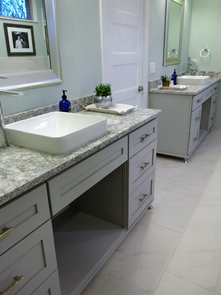 Eastborough Transitional Bathroom by Kitchens Wow, Inc. - Photo 2