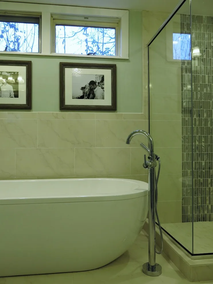 Eastborough Transitional Bathroom by Kitchens Wow, Inc. - Photo 5