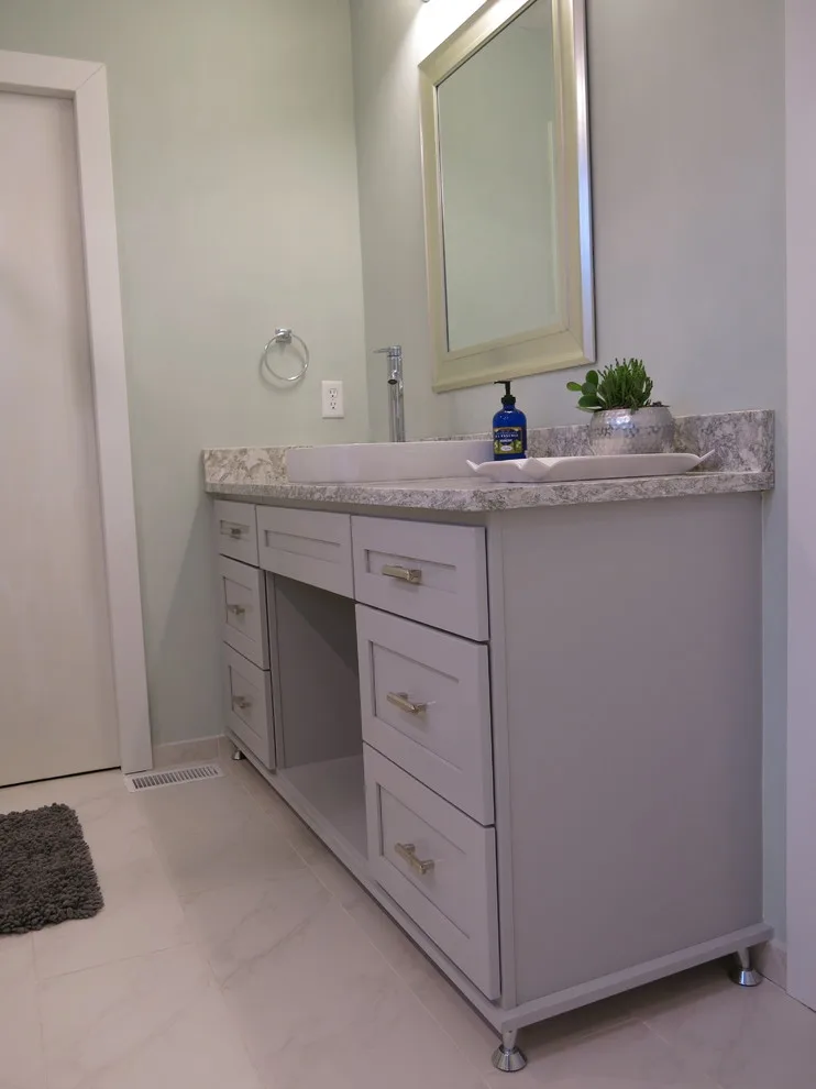 Eastborough Transitional Bathroom by Kitchens Wow, Inc. - Photo 6