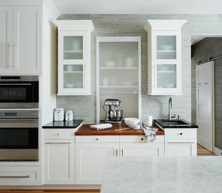 Transitional Kitchen in Oak Park Featuring a Spacious Island by Denise Hauser Design Co. - Photo 8