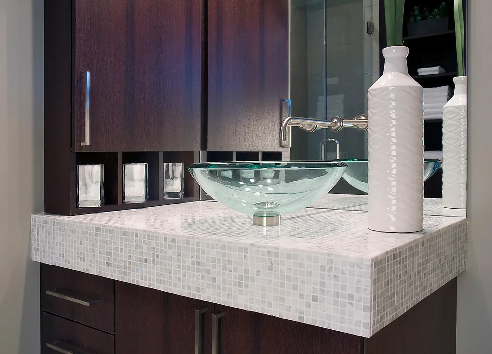 Uptown Condominium Kitchen and Bathroom by K.A. Atwood, Inc - Photo 4