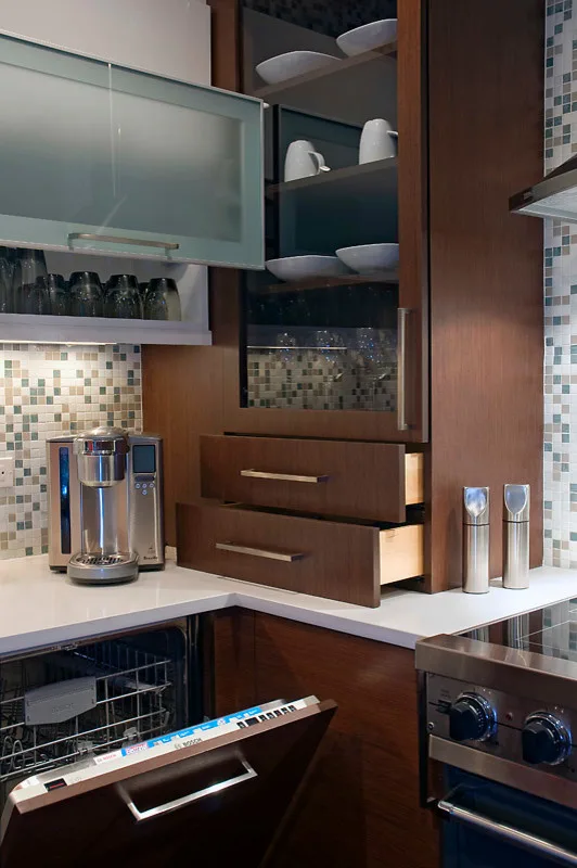 Uptown Condominium Kitchen and Bathroom by K.A. Atwood, Inc - Photo 3