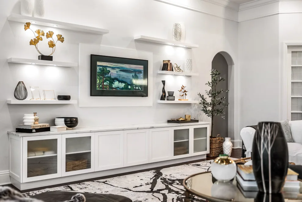 Cozy Transitional Kitchen and Entertainment Hub by DaVinci Kitchens, Bath, & Cabinetry - Photo 16