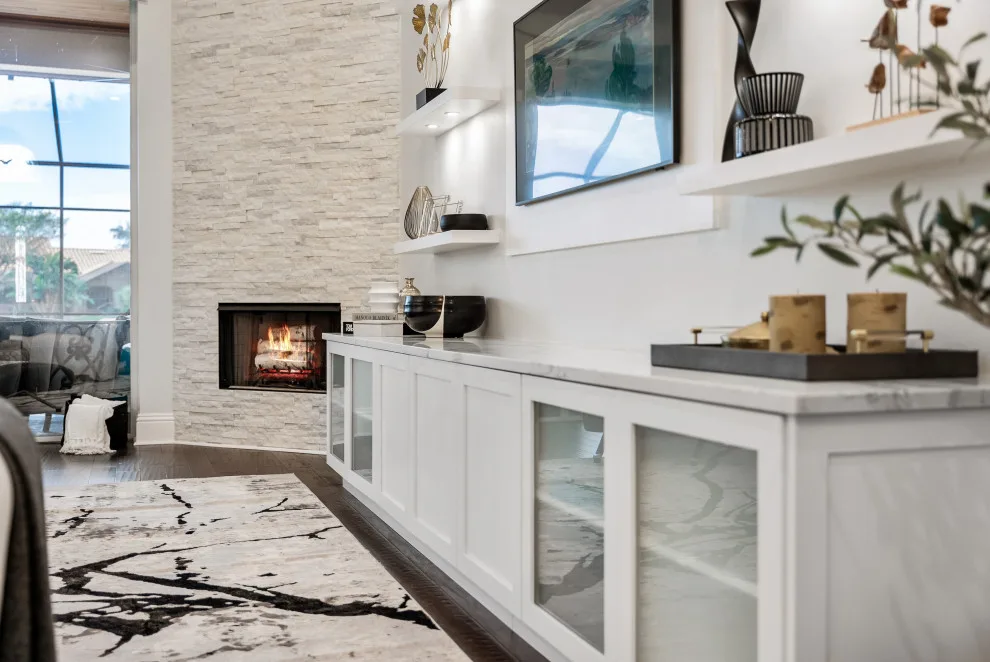 Cozy Transitional Kitchen and Entertainment Hub by DaVinci Kitchens, Bath, & Cabinetry - Photo 17