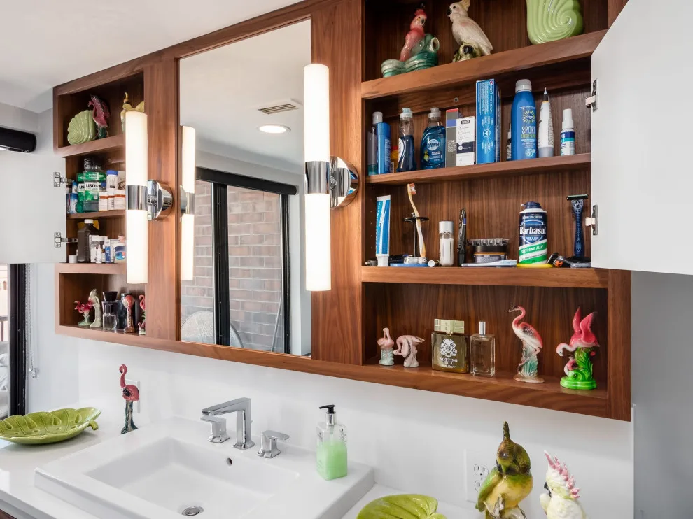 Waterford Tower Mid-Century Modern Bathroom Suite by Residence Design Build Remodel - Photo 4