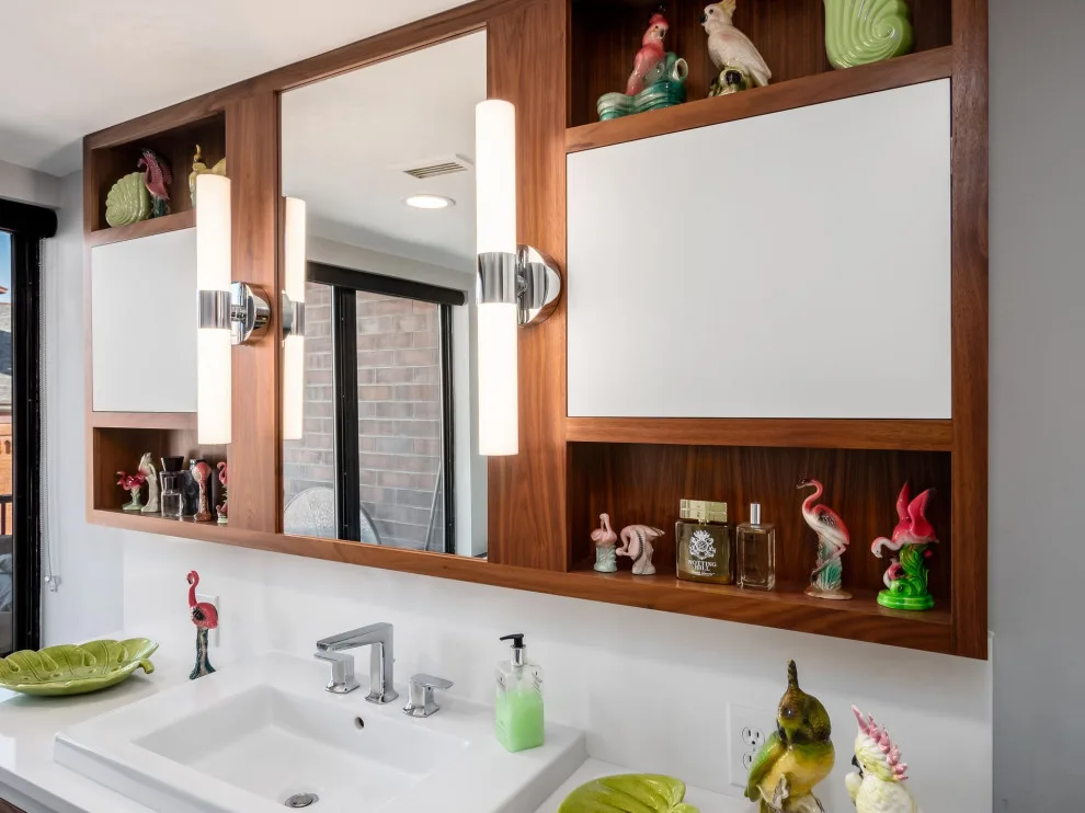 Waterford Tower Mid-Century Modern Bathroom Suite by Residence Design Build Remodel - Photo 2