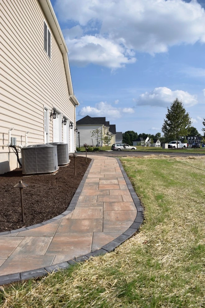 Hinchcliffe: Patio, steps/ landing, outdoor fireplace by EG Rall Jr Landscape Design & Horticultural Srvs - Photo 14
