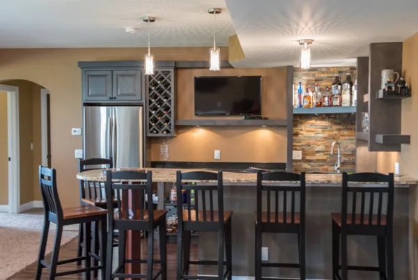 Waunakee Basement Renovation by Traci Rauner Design - Photo 3