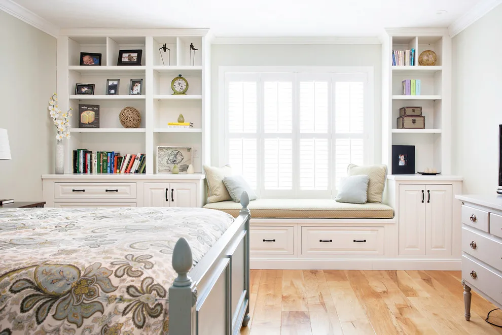 West Acton Bedroom Built-In Features by Dawn Willis, Great Spaces Inc. - Photo 4