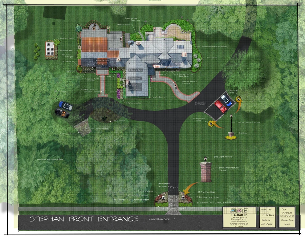 Chestnut Hill Master Plan by EG Rall Jr Landscape Design & Horticultural Srvs - Photo 4