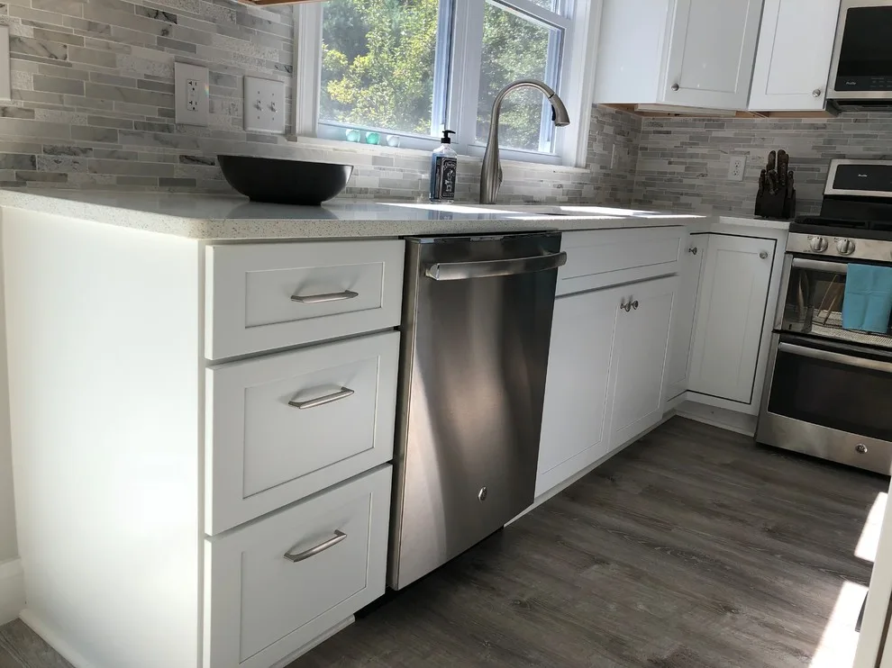 Westbury White Kitchen Renovation with Transitional Style by Designs By Karen - Photo 4