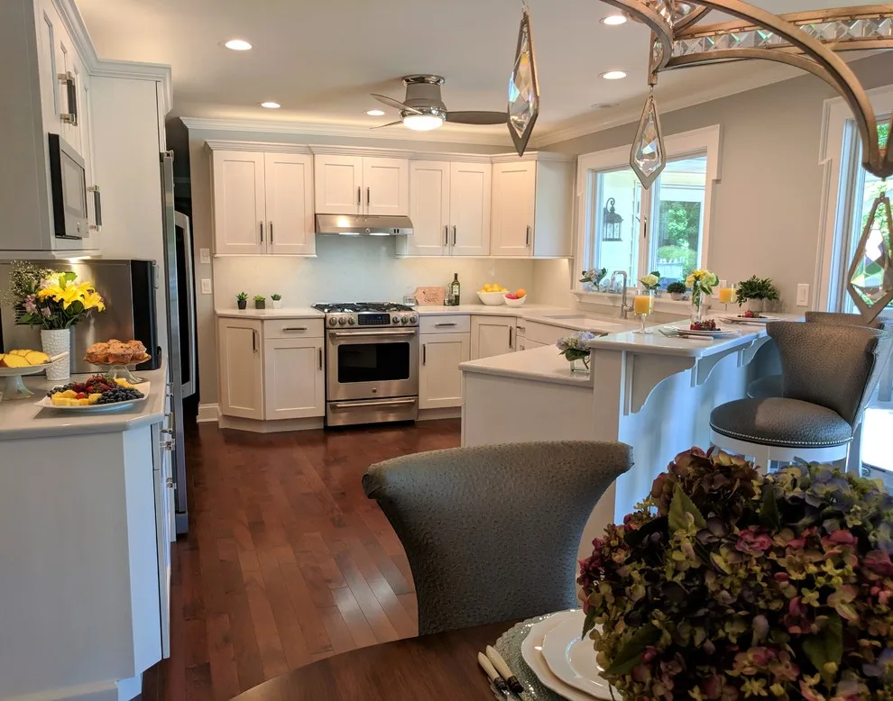 Dillsburg, PA Kitchen Renovation: White & Bright by Stacey Kocevar Designs, LLC - Photo 11