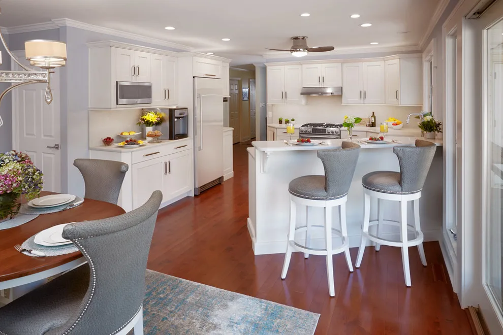 Dillsburg, PA Kitchen Renovation: White & Bright by Stacey Kocevar Designs, LLC - Photo 9