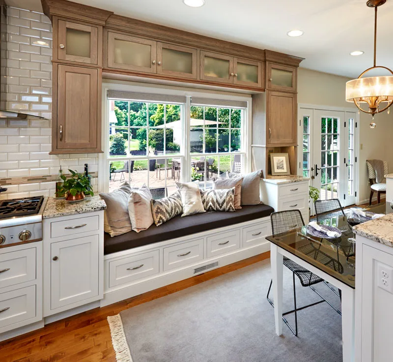 Harrisburg, PA White and Wood Transitional Kitchen by Stacey Kocevar Designs, LLC - Photo 2