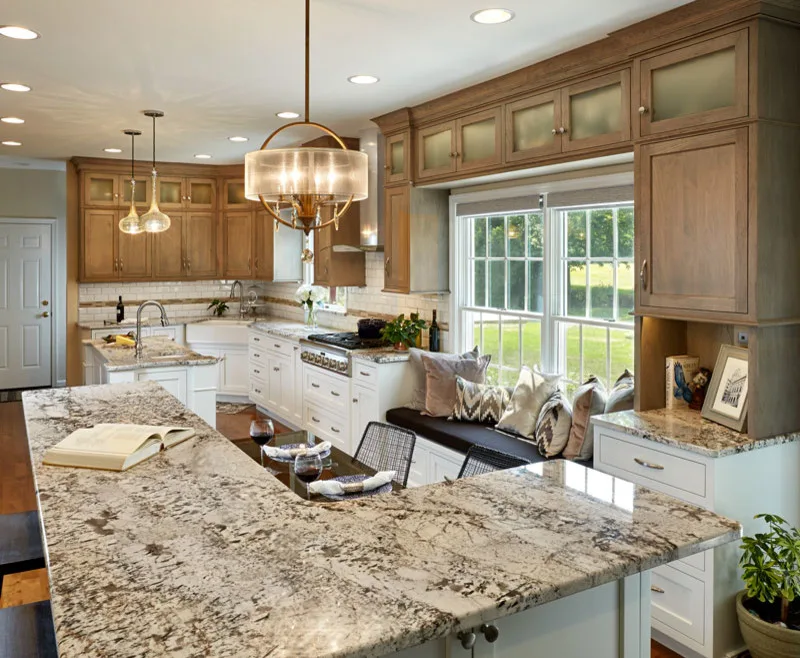 Harrisburg, PA White and Wood Transitional Kitchen by Stacey Kocevar Designs, LLC - Photo 3
