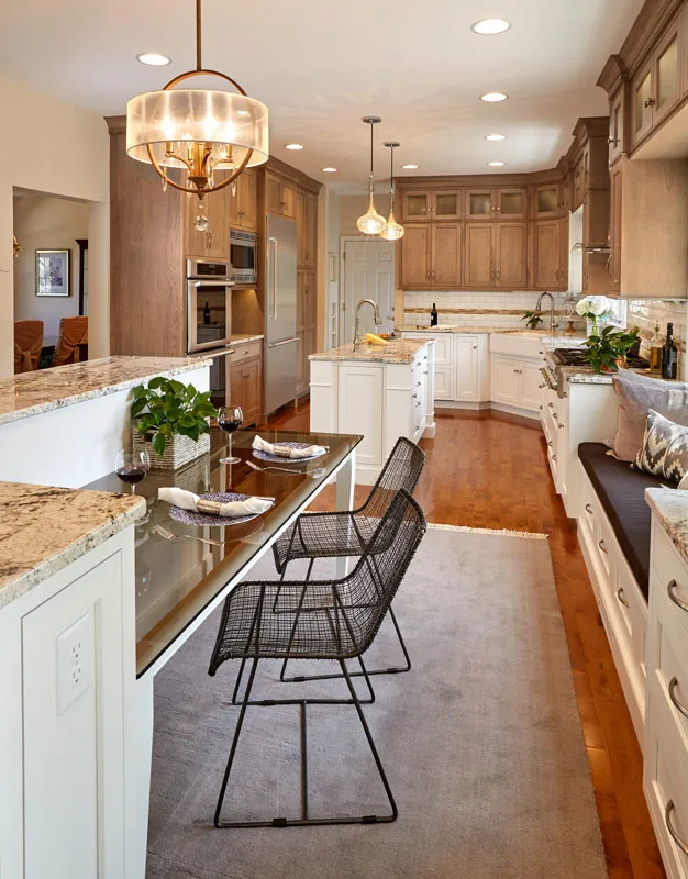 Harrisburg, PA White and Wood Transitional Kitchen by Stacey Kocevar Designs, LLC - Photo 4