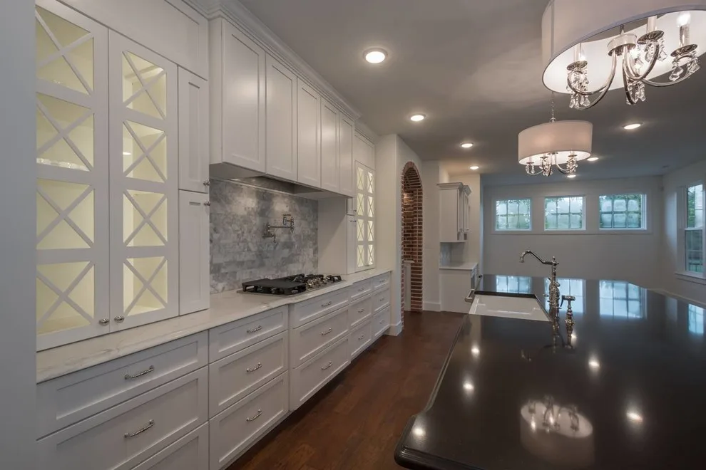 Kitchen and Bath White Cabinetry by Mark Hall Cabinetry - Photo 3