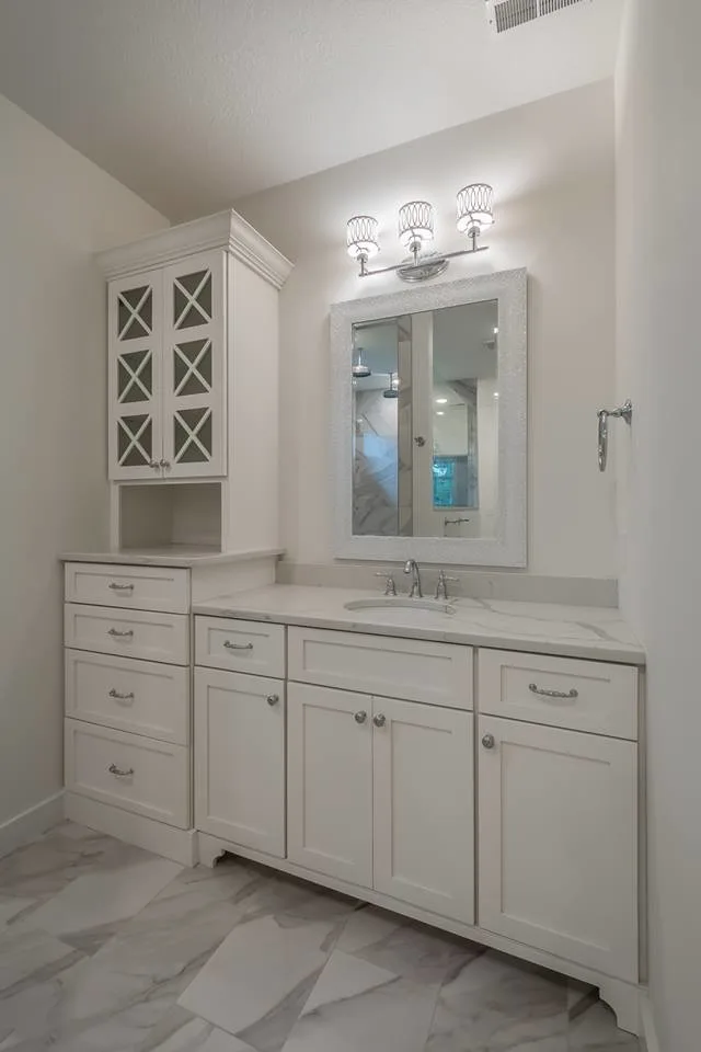 Kitchen and Bath White Cabinetry by Mark Hall Cabinetry - Photo 6
