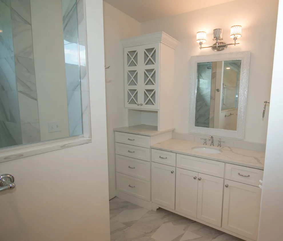 Kitchen and Bath White Cabinetry by Mark Hall Cabinetry - Photo 9