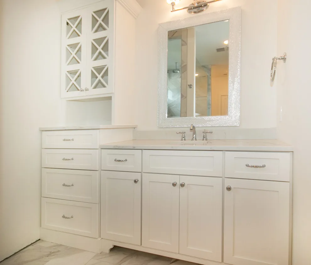 Kitchen and Bath White Cabinetry by Mark Hall Cabinetry - Photo 4