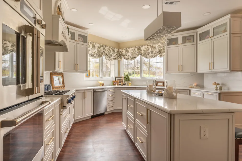 Newtown, PA White Shaker Kitchen Renovation by Weiler's Kitchen And Bath Design Center - Photo 9