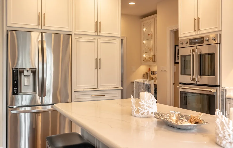 Newtown, PA White Shaker Kitchen Renovation by Weiler's Kitchen And Bath Design Center - Photo 6