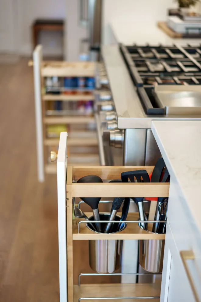 Nashville Kitchen with White Transitional Style by Spring Hill Design And Woodcraft - Photo 7