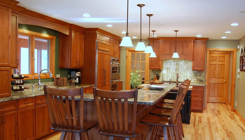 Forest Edge - Timber Lodge Kitchen by Laura Vlaming | Arkiteriors - Photo 2