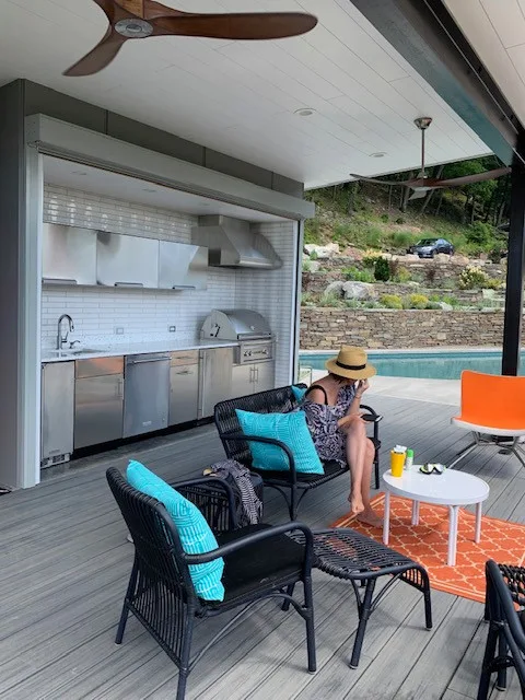 Woodstock Al Fresco Kitchen by Joan Bigg Design LLC - Photo 3