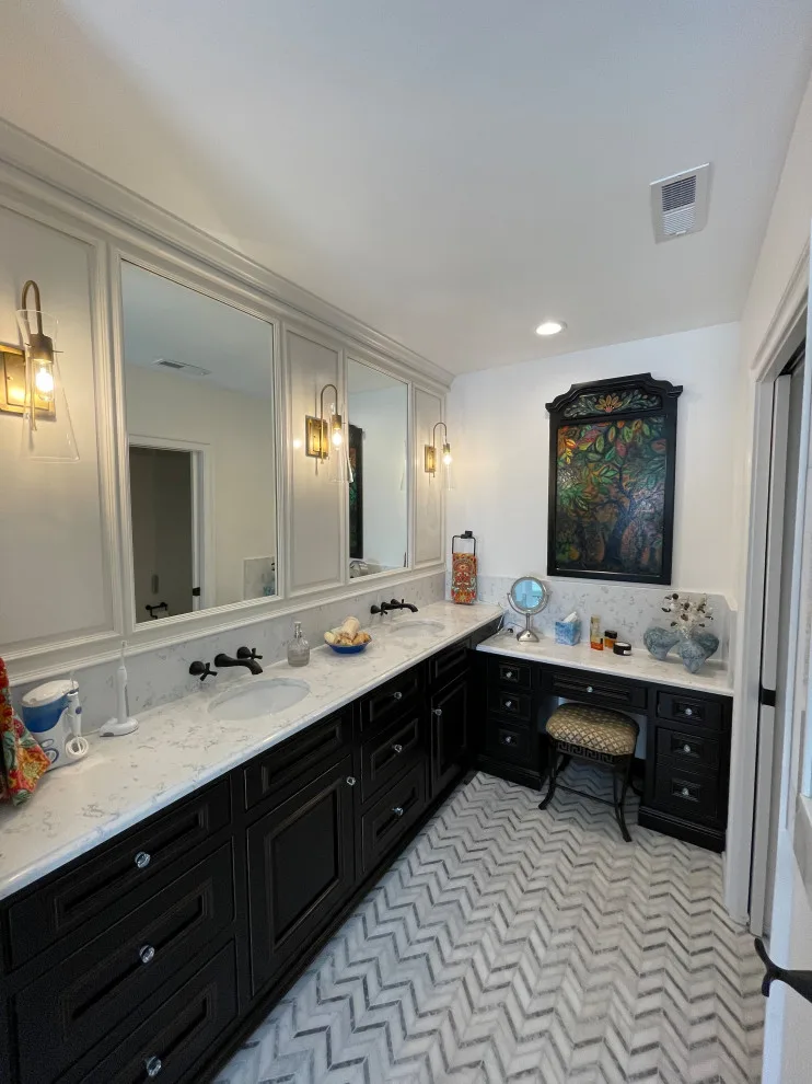 Yorktown Master Bathroom and Closet Renovation by KDI Cabinetry - Photo 20
